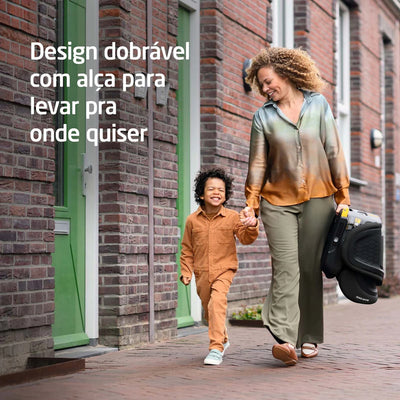 Cadeirinha De Bebê Para Carro Maxi-Cosi Tanza i-Size Full Black - Design dobrável compacto